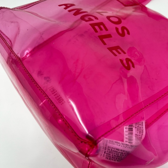 Pink Beach Tote Bag Summmer Vacation Travel Weekender Handbag Purse Tropical mom - Picture 10 of 17